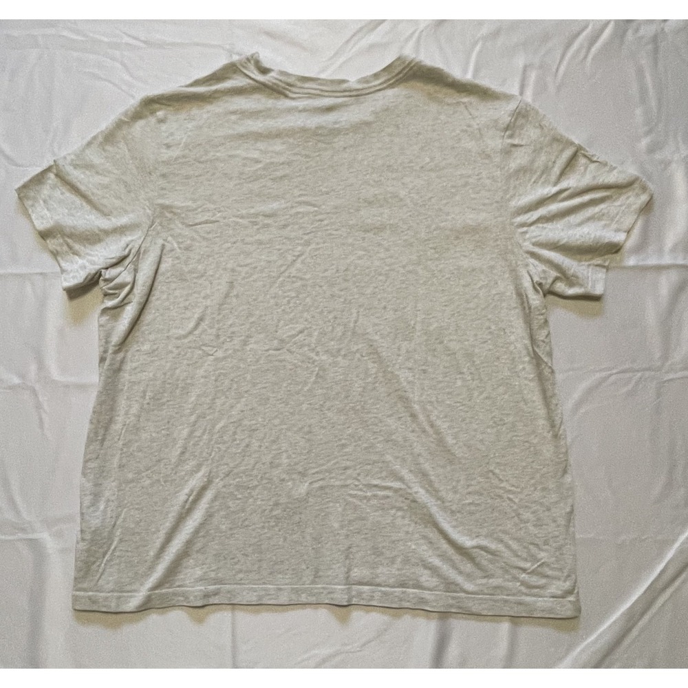 NIKE TEE SHIRT SHORT SLEEVE 2XL HEATHER GREY MENS - Picture 9 of 9